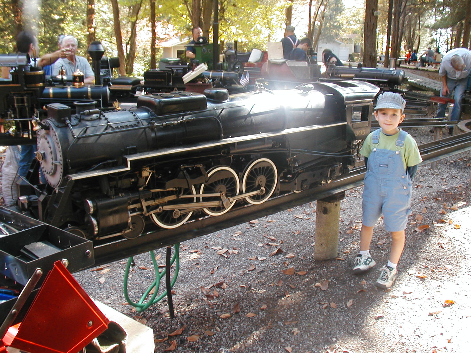 Le Zebre Live steam Northern engine train Schram
